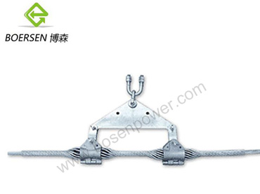 Double Suspension for OPGW
